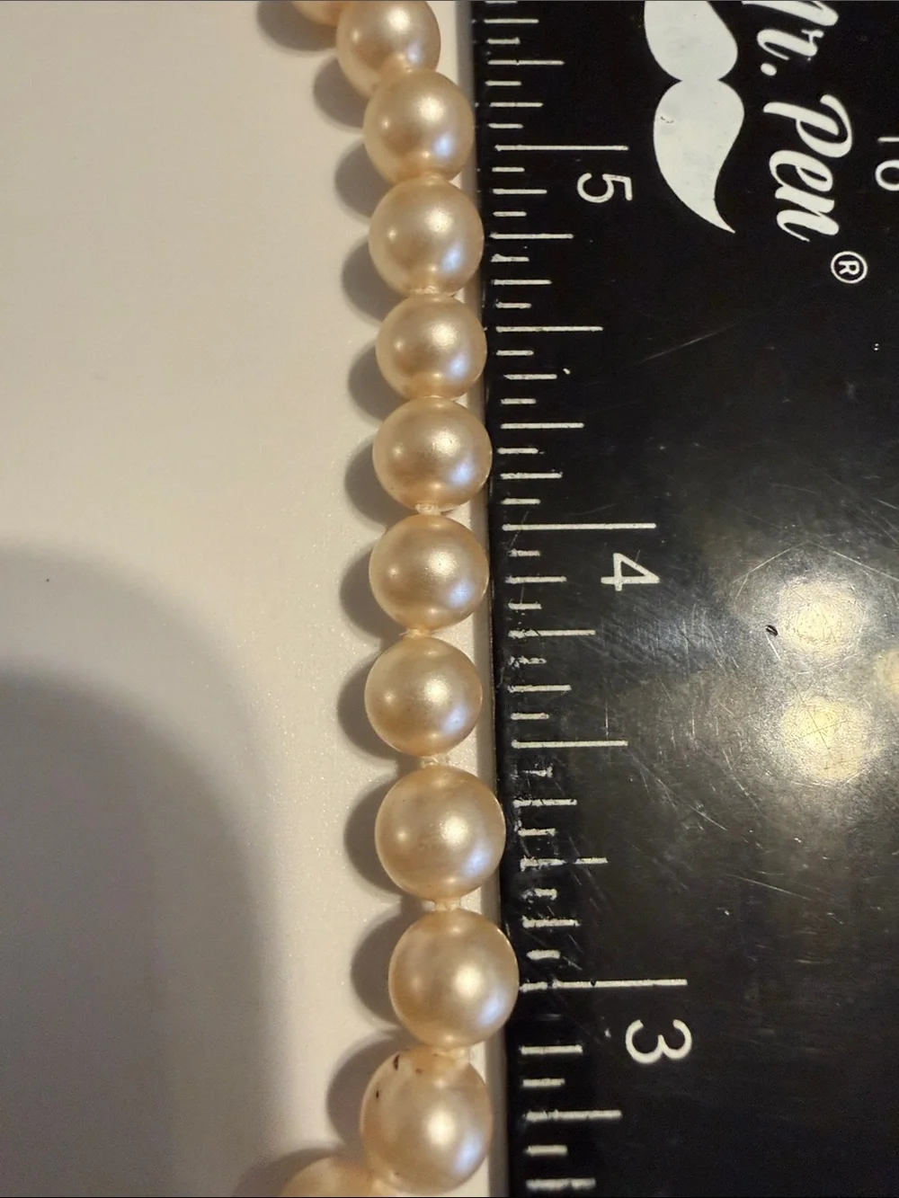 Elegant Cream‎ Pearl Necklace